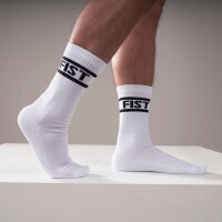Mister B - Crew Socks Fist - 2-Pack - weiß