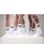 Mister B - Crew Socks Bottom - 2-Pack - weiß