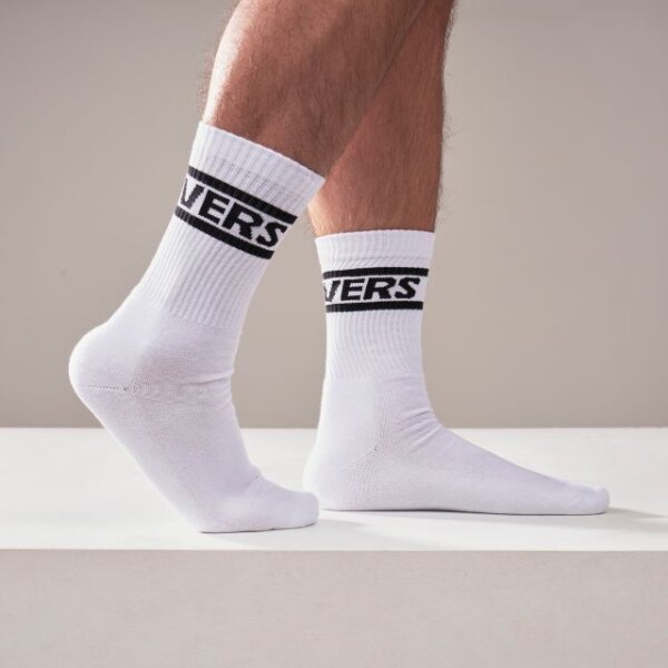 Mister B - Crew Socks Vers - 2-Pack - weiß