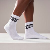 Mister B - Crew Socks Top - 2-Pack - weiß