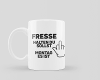 KINKSGEAR - Tasse "Fresse halten du sollst..."...