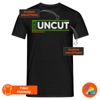 KINKSGEAR - T-Shirt - Mehrfarbig - [DCK] UNCUT - #314