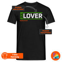 KINKSGEAR - T-Shirt - Mehrfarbig - [DCK] LOVER - #315
