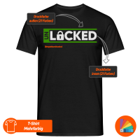 KINKSGEAR - T-Shirt - Mehrfarbig - [UN] LOCKED - #350