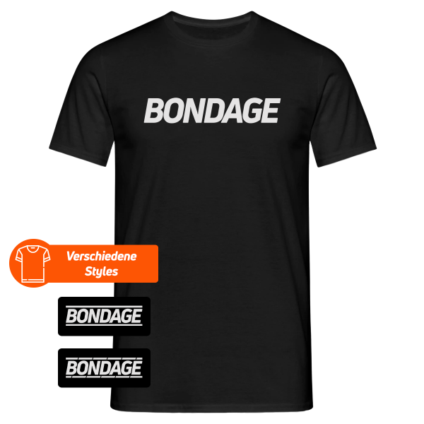 KINKSGEAR - T-Shirt - BONDAGE - #008