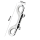 KINKSGEAR - Doppel-Karabiner (silber)