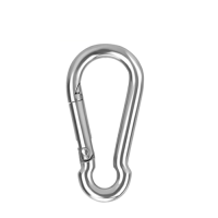 KINKSGEAR - Karabiner 4cm (silber)