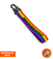 KINKSGEAR - Schlüsselanhänger - 20cm - rainbow...