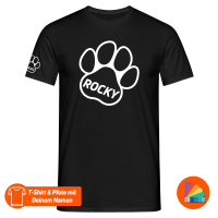 KINKSGEAR - T-Shirt - Custom - Puppy-Pfote & Name -...