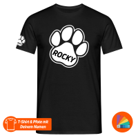 KINKSGEAR - T-Shirt - Custom - Puppy-Pfote & Name -...