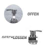 KINKSGEAR - Pumpflasche / Pumpspender  für Gleitgel...
